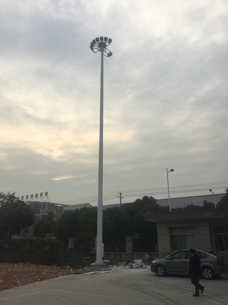 宜興25米廠區(qū)高桿燈